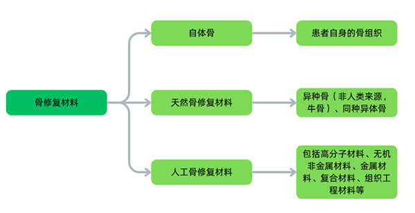 三类主要的骨修复材料